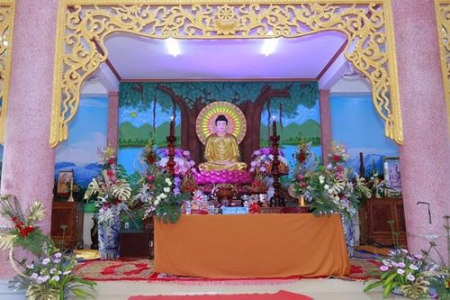 Đắk Lắk: Lễ an vị Phật tại tịnh xá Ngọc Nhơn (H.Buôn Đôn)