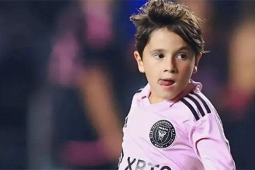 Con trai Messi trổ tài khiến dân mạng 'phát sốt', khen kỹ năng giống hệt cha