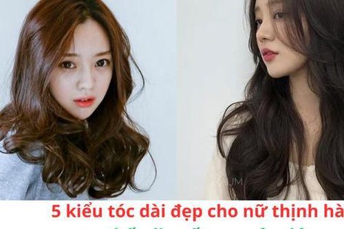 Kiểu tóc dài đẹp cho nữ thịnh hành nhất dịp Tết Nguyên đán