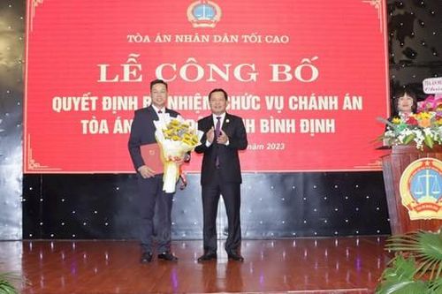 Bổ nhiệm Thẩm phán cao cấp, Chánh tòa Kinh tế TAND cấp cao giữ chức Chánh án TAND tỉnh