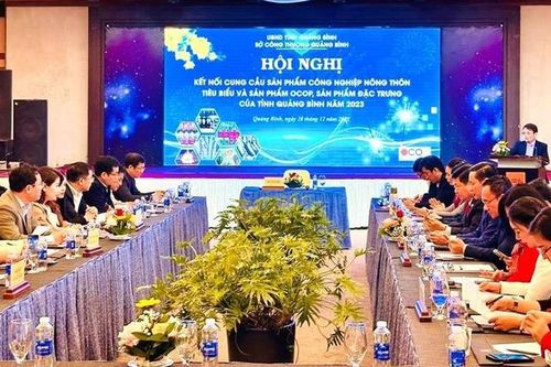 Quảng Bình: Kết nối cung cầu sản phẩm công nghiệp nông thôn tiêu biểu