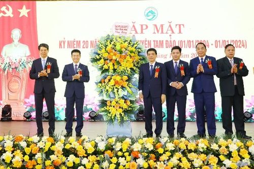 Tam Đảo phấn đấu đủ điều kiện trở thành thị xã vào năm 2025