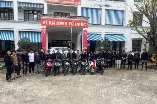 Kịp thời truy xét, bắt giữ nhóm thanh thiếu niên gây rối, chuẩn bị đánh nhau