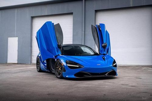 McLaren 720S Spider đẹp ấn tượng với 'dàn chân' thương hiệu Strasse