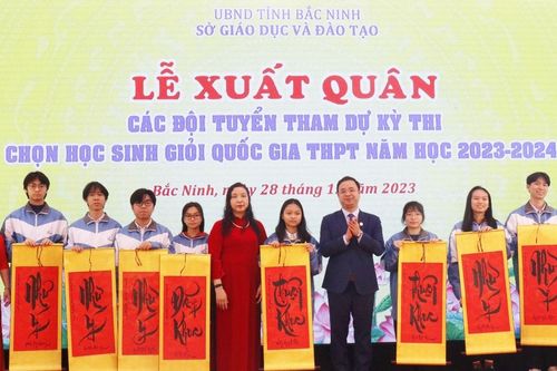 86 học sinh Bắc Ninh tham dự kỳ thi quốc gia năm 2024