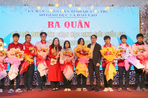 Quảng Trị có 72 em tham dự kỳ thi chọn học sinh giỏi quốc gia THPT