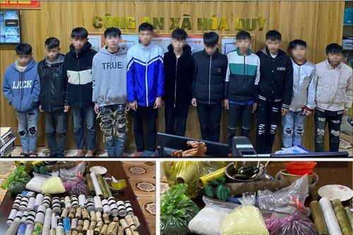 Bắt quả tang nhiều học sinh chế tạo pháo nổ