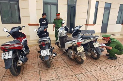 Bắt đối tượng gây ra hàng loạt vụ trộm xe máy ở Đắk Lắk