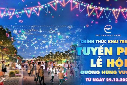 Sắp khai trương tuyến phố lễ hội - check in - ẩm thực hấp dẫn nhất thành phố Vinh