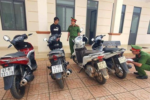 Bắt đối tượng gây ra nhiều vụ trộm cắp xe máy chỉ trong thời gian ngắn