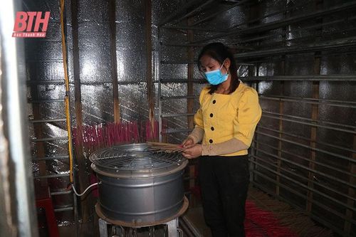 Làng hương vào vụ tết