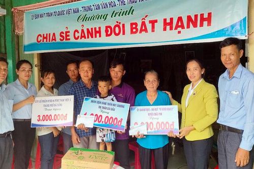 Chăm lo người nghèo huyện Châu Phú