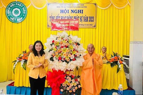 TP. Long Xuyên tổng kết hoạt động Phật sự năm 2023