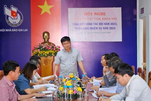 Hội Nhà báo tỉnh Gia Lai triển khai nhiệm vụ năm 2024
