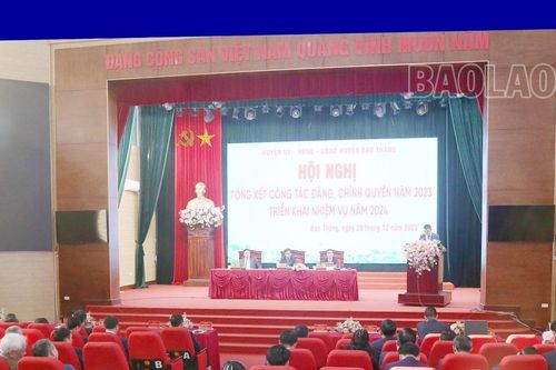 Huyện Bảo Thắng triển khai nhiệm vụ năm 2024