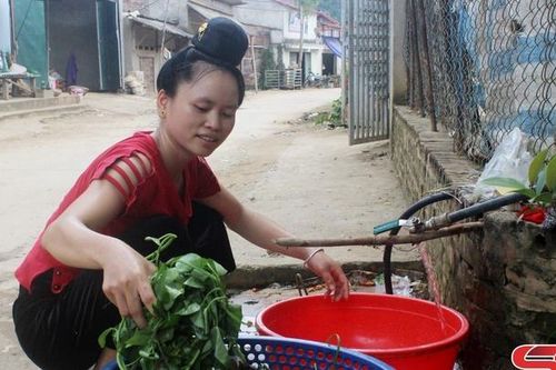 Cung cấp nước sinh hoạt hợp vệ sinh cho đồng bào dân tộc thiểu số