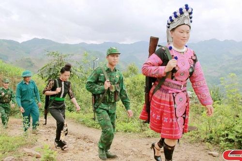 Mô hình tự quản đường biên, cột mốc ở Yên Châu