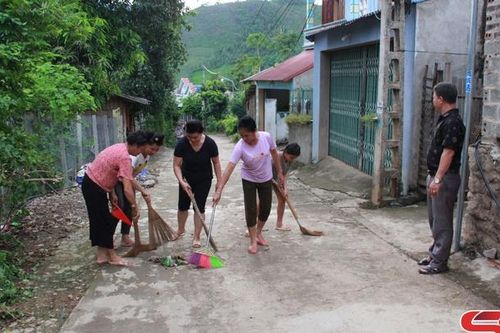 Mường La thu gom, xử lý chất thải rắn sinh hoạt