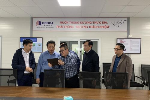 Bí thư Tỉnh ủy Trần Hồng Minh kiểm tra công tác chuẩn bị Lễ khởi công cao tốc Đồng Đăng - Trà Lĩnh tại huyện Thạch An