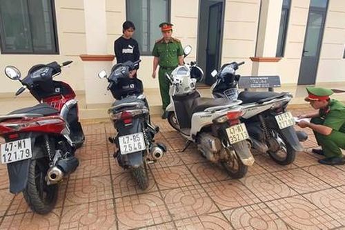 Bắt nhanh đối tượng gây ra 6 vụ trộm xe máy để bán lấy tiền trả nợ