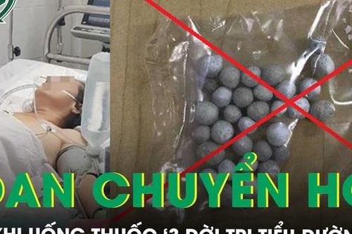 Toan chuyển hóa nặng sau khi uống thuốc gia truyền '3 đời' trị tiểu đường chứa chất cấm