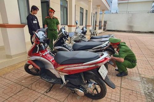 Thanh niên 18 tuổi có 6 lần trộm cắp xe máy trong 10 ngày