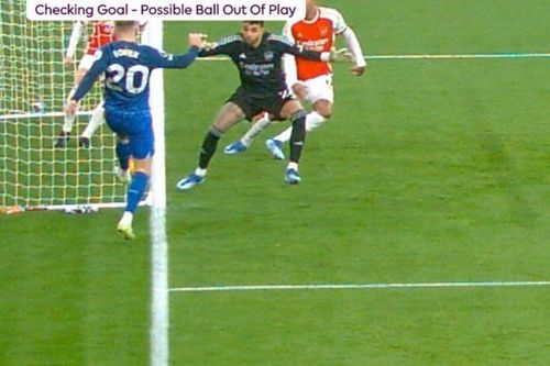 VAR lại gây tranh cãi trong trận của Arsenal