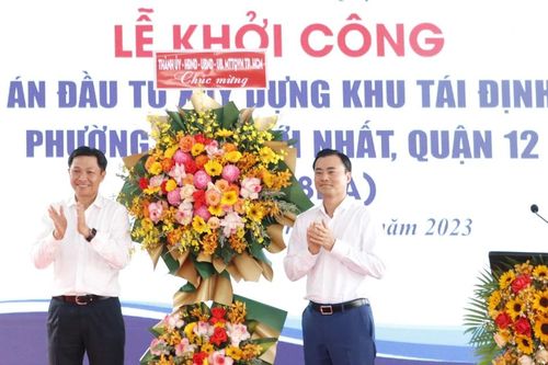 Quận 12 khởi công dự án khu tái định cư 38ha phường Tân Thới Nhất