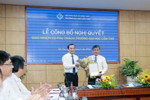 PGS.TS Trần Trung Tính giữ chức vụ Hiệu trưởng Trường ĐH Cần Thơ