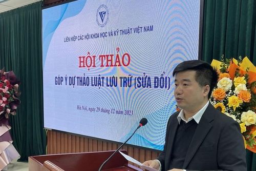 Dự thảo Luật Lưu trữ (sửa đổi): Khắc phục bất cập, hạn chế trong công tác lưu trữ hiện nay