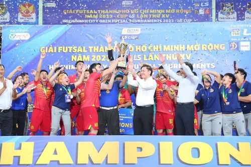 Giải futsal TP.HCM mở rộng 2023: Thammasat Stallion vô địch
