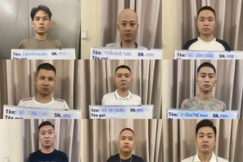 Triệt phá băng nhóm cho vay lãi nặng tạt sơn khủng bố con nợ