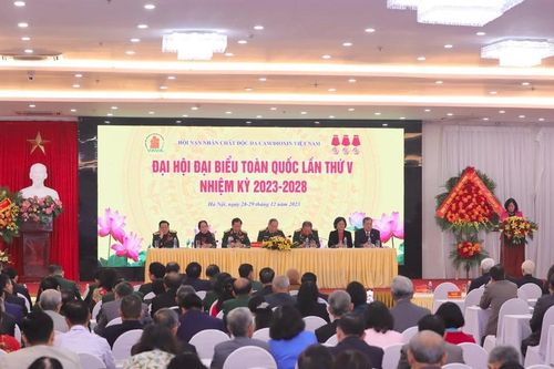 Bế mạc Đại hội toàn quốc Hội Nạn nhân chất độc da cam/dioxin Việt Nam