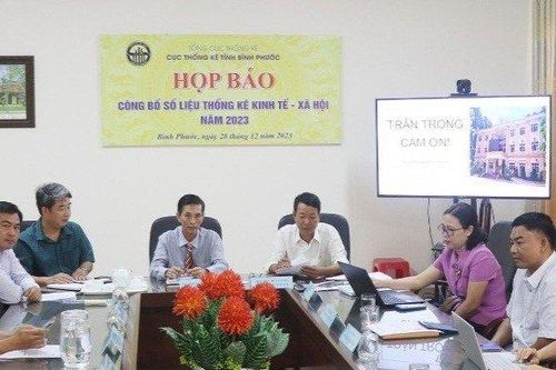Bình Phước công bố số liệu thống kê kinh tế - xã hội năm 2023