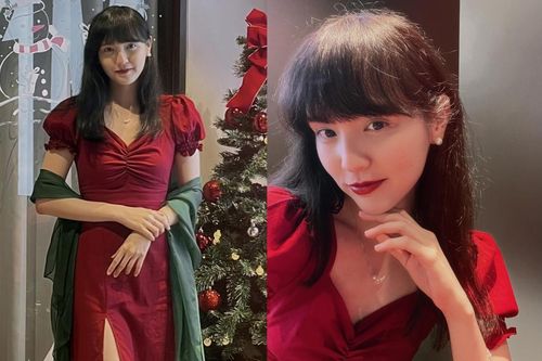 Hải Tú lộ đôi tay khẳng khiu, thân hình gầy gò đáng báo động