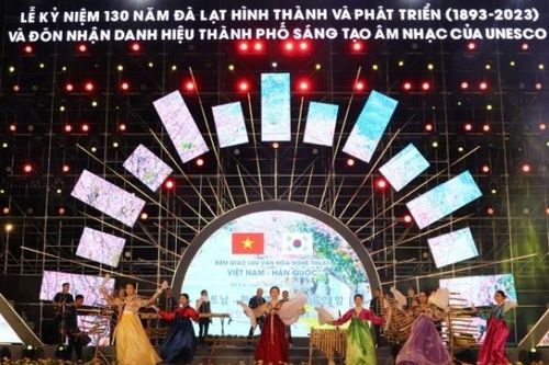 Lâm Đồng: Thắm tình hữu nghị trong đêm giao lưu nghệ thuật Việt Nam - Hàn Quốc