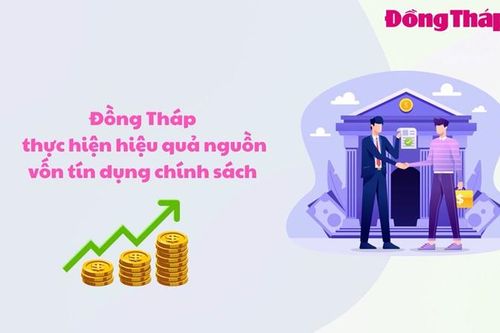 Đồng Tháp thực hiện hiệu quả nguồn vốn tín dụng chính sách