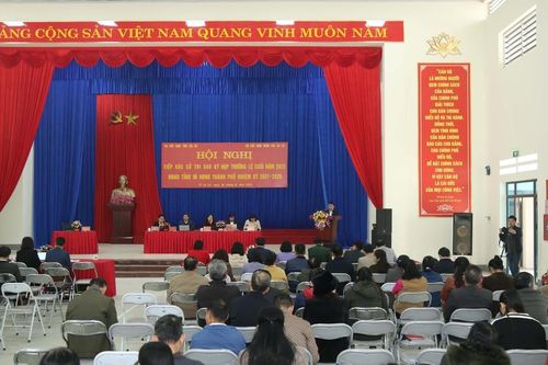 Tổ đại biểu HĐND tỉnh, thành phố tiếp xúc cử tri các xã, phường phía Nam
