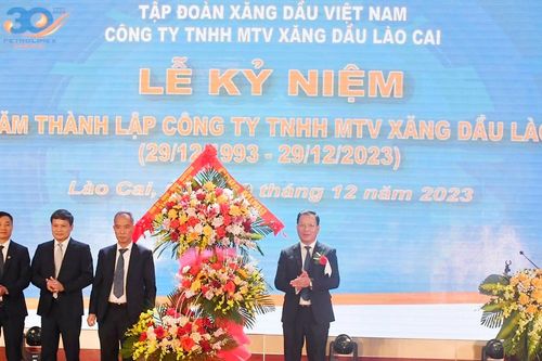 Kỷ niệm 30 năm thành lập Công ty TNHH Một thành viên Xăng dầu Lào Cai
