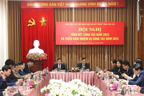 Liên hiệp các Hội Khoa học và Kỹ thuật tỉnh tổng kết công tác năm 2023 và triển khai nhiệm vụ công tác năm 2024