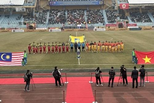Giao hữu bóng đá giữa CLB Công an Hà Nội và Đội bóng đá Cảnh sát Hoàng gia Malaysia