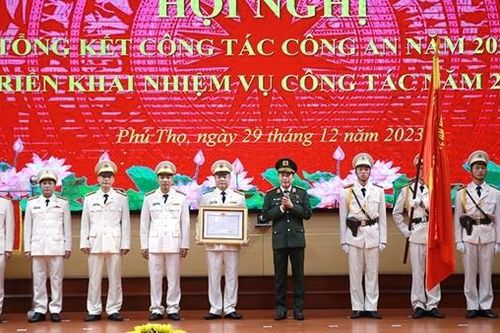 Công an tỉnh Phú Thọ hoàn thành xuất sắc nhiệm vụ, góp phần phát triển kinh tế- xã hội địa phương