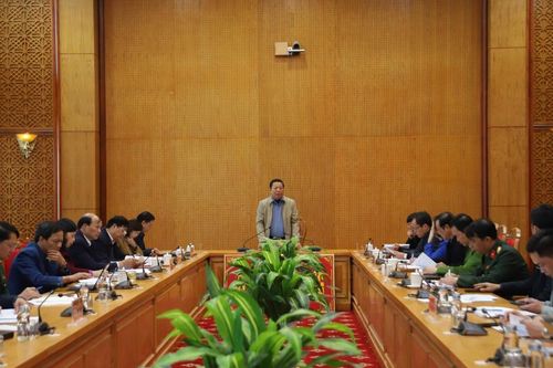 Họp đánh giá tổng thể công tác chuẩn bị cho Lễ khởi công Dự án cao tốc Đồng Đăng (Lạng Sơn) - Trà Lĩnh (Cao Bằng)