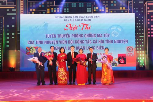 Quận Long Biên phát huy vai trò tình nguyện viên 'Vì cộng đồng không ma túy'