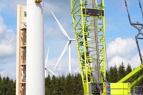 Turbine điện gió bằng gỗ cao nhất thế giới