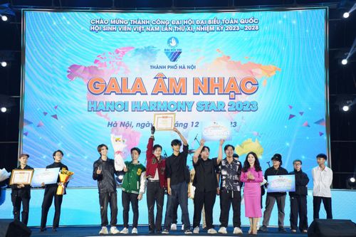 Bùng nổ đêm Gala Band của sinh viên Thủ đô