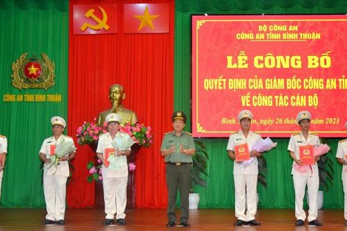 Điều động, bổ nhiệm cán bộ chủ chốt ở 4 tỉnh, thành phía Nam