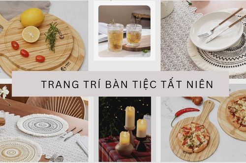 Chọn phụ kiện trang trí bàn tiệc đẹp mắt, giá ưu đãi trên Shopee