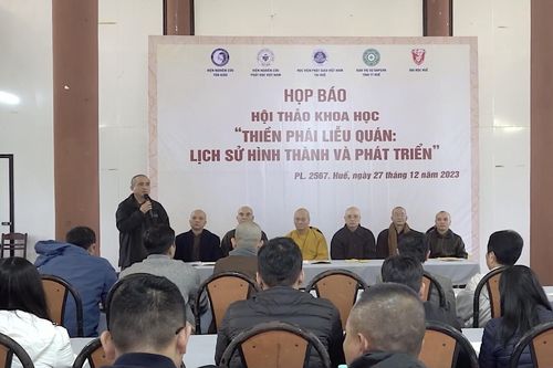 Khai mạc triển lãm tư liệu về Thiền phái Liễu Quán với chủ đề 'Bảo đạc trường minh'