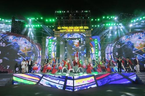 Hải Phòng tổ chức chương trình nghệ thuật chào năm mới 2024